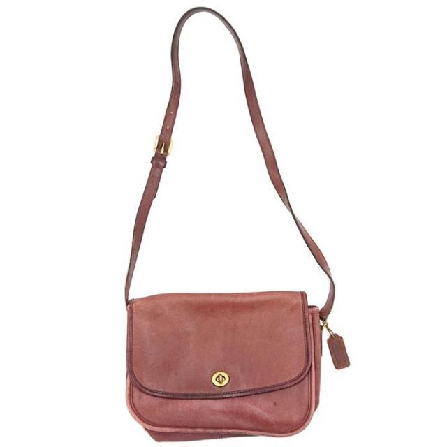 【希少】 COACH コーチ ショルダーバッグ レザー ブラウン オールドコーチ | フリマアプリ ラクマ