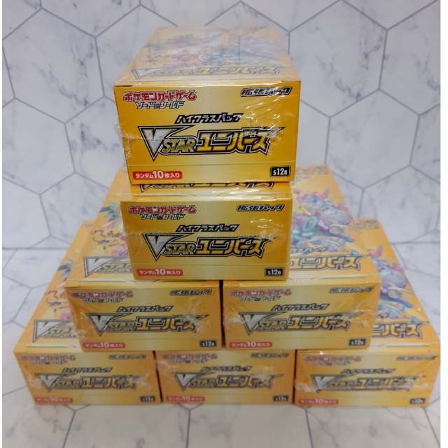 ポケモンの■新品シュリンク付■ハイクラスパック　V STAR ユニバース 7BOXセット