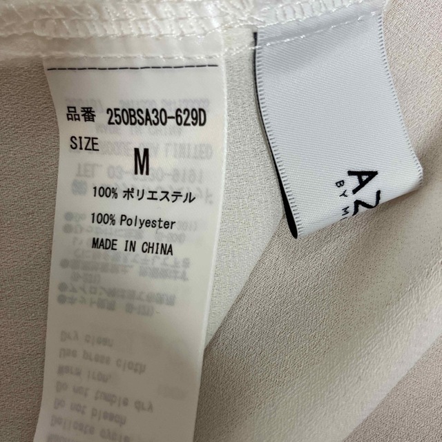 AZUL by moussy(アズールバイマウジー)のシースルートップス レディースのトップス(シャツ/ブラウス(長袖/七分))の商品写真