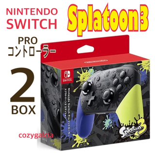 Nintendo Switch - Nintendo Switch Proコントローラー スプラトゥーン3 2BOX