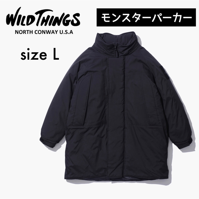 L《新品》WILDTHINGS ワイルドシングス モンスターパーカー