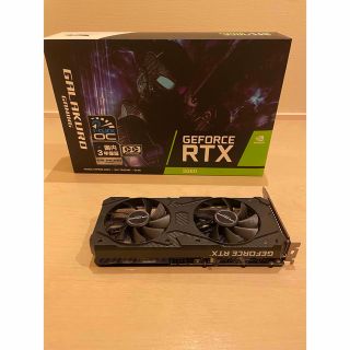 玄人志向　NVIDIA GEFORCE RTX 3060 グラフィックボード(PCパーツ)