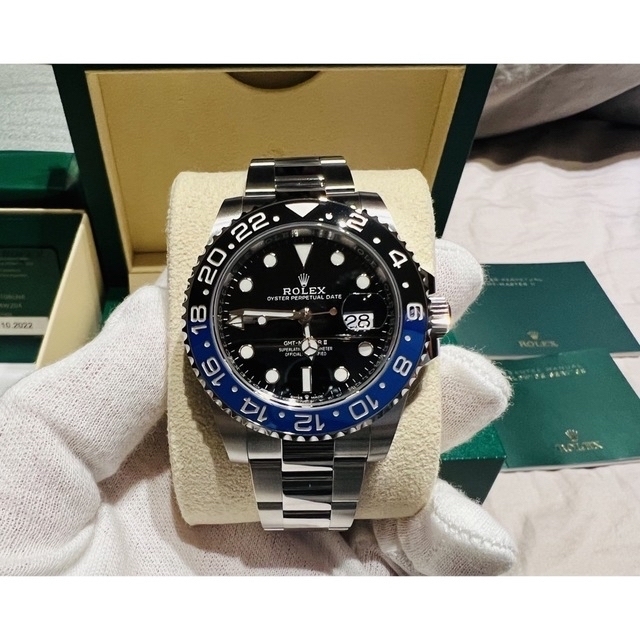 ROLEX(ロレックス)の専用ロレックスGMTマスターⅡ 126710BLNR バットマン メンズの時計(腕時計(アナログ))の商品写真