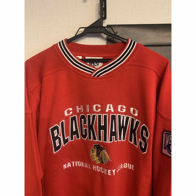 Lee(リー)のLee sport chicago black Hawks  ブラックホークス メンズのトップス(スウェット)の商品写真