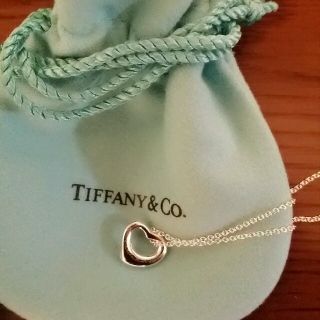 ティファニー(Tiffany & Co.)のティファニー　オープンハートペンダント(ネックレス)