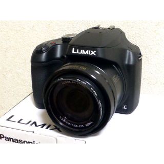 パナソニック(Panasonic)のLumixDC-FZ85超望遠光学60倍(超解像iAズーム120倍)黒／新品同様(コンパクトデジタルカメラ)