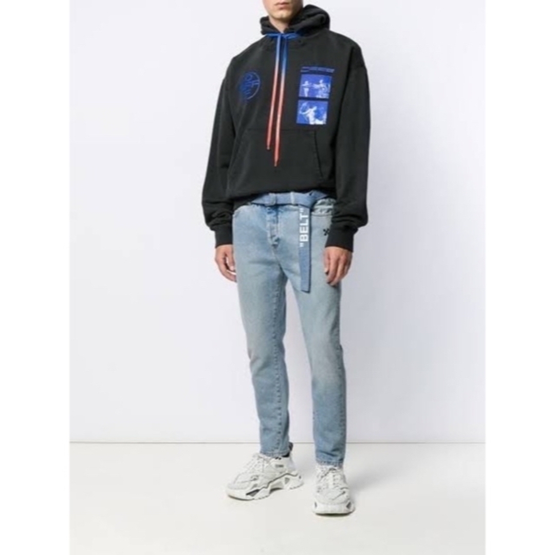 OFF-White オフホワイト　オーバーサイズプルオーバー　パーカー