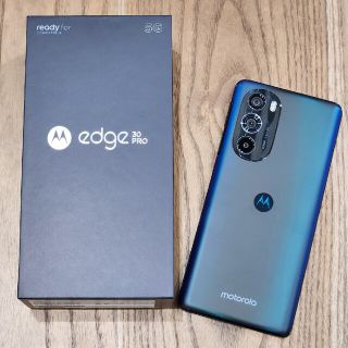 モトローラ(Motorola)のMotorola Edge 30 Pro 8/128 国内版 SIMフリー(スマートフォン本体)