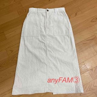 エニィファム(anyFAM)の SALE❣️anyFAM    コーデュロイスカート③(ロングスカート)