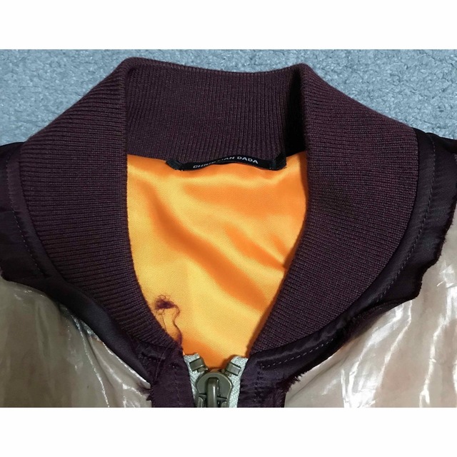 CHRISTIAN DADA(クリスチャンダダ)のCHRISTIAN DADA KAPPAコラボMA-1ブルゾン メンズのジャケット/アウター(ブルゾン)の商品写真
