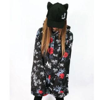 NieR WIDE SLEEVE PARKA【HEART BEAT】(パーカー)