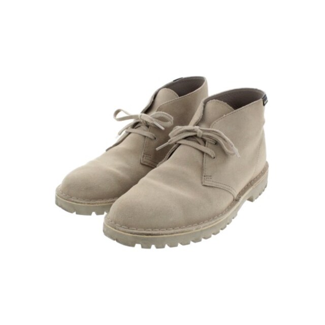 clarks クラークス ブーツ 8(26.5cm位) ベージュ系