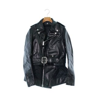 サカイ(sacai)のsacai サカイ ライダース 1(S位) 黒 【古着】【中古】(ライダースジャケット)