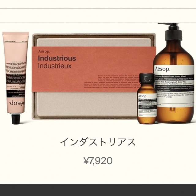 Aesop(イソップ)のイソップAesop インテリア/住まい/日用品の日用品/生活雑貨/旅行(日用品/生活雑貨)の商品写真