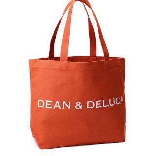 ディーンアンドデルーカ(DEAN & DELUCA)のDEAN & DELUCAチャリティートートバッグ　テラコッタオレンジサイズL(トートバッグ)