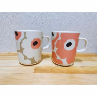 marimekko - マリメッコ ウニッコ クレイ ピンク マグカップ セットの