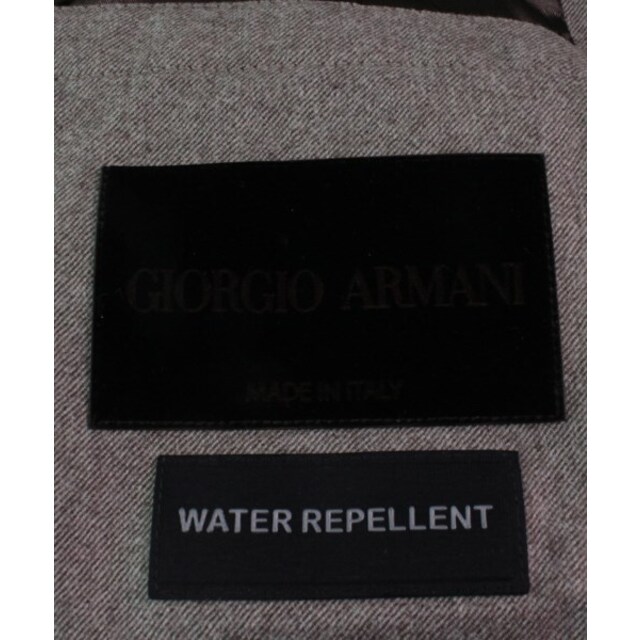Giorgio Armani - GIORGIO ARMANI ブルゾン 50(XL位) 茶系xベージュ Giorgio Armani - GIORGIO ARMANI ブルゾン 50(XL位) 茶系xベージュ