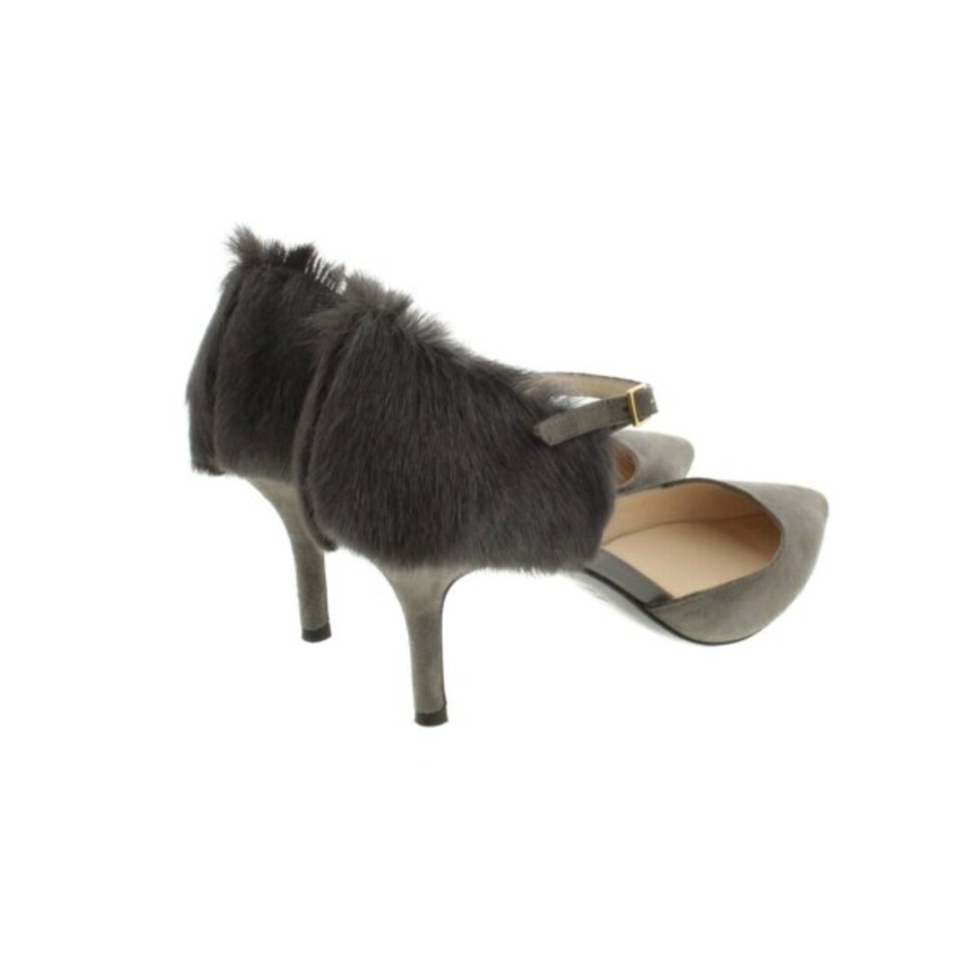 BALDAN バルダン パンプス 36(22.5cm位) グレー 【古着】【中古