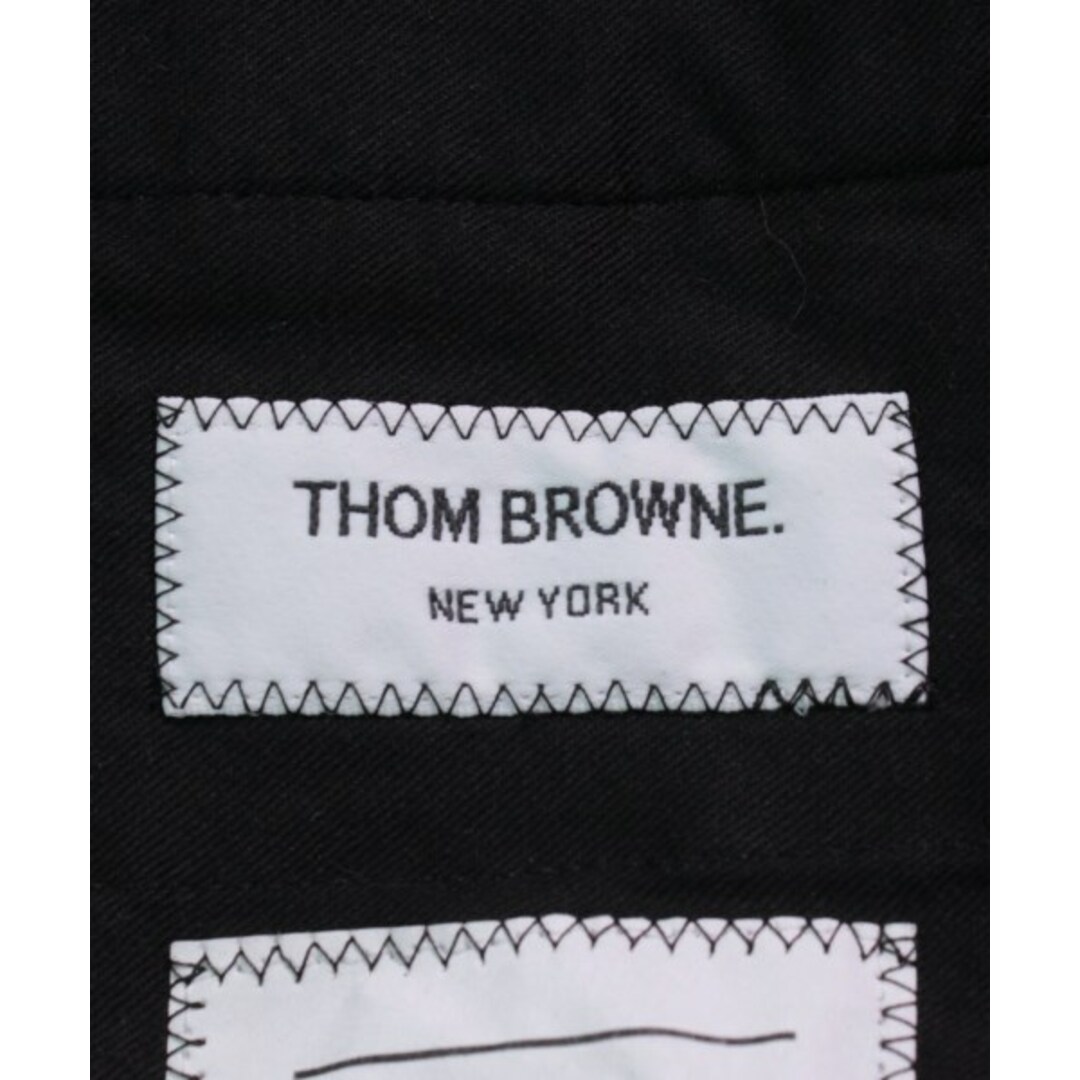 THOM BROWNE(トムブラウン)のTHOM BROWNE ショートパンツ 1(S位) 黒x白(チェック) 【古着】【中古】 メンズのパンツ(ショートパンツ)の商品写真