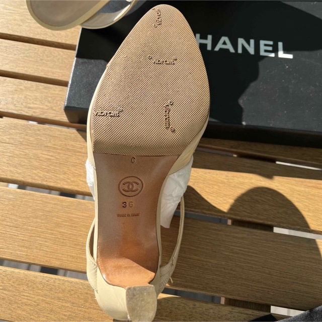CHANEL - CHANEL バイカラー ミュール パンプスの通販 by かーるんるん