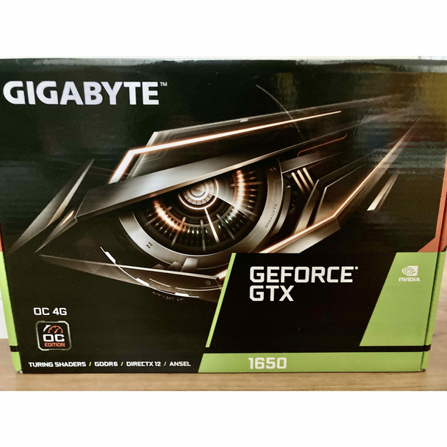 GIGABYTE グラフィックボード GV-N1656OC-4GD