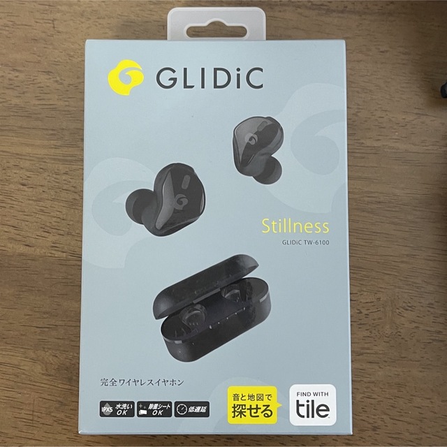 新品未使用】GLIDiC フルワイヤレスイヤホン TW-6100 ブラックの通販