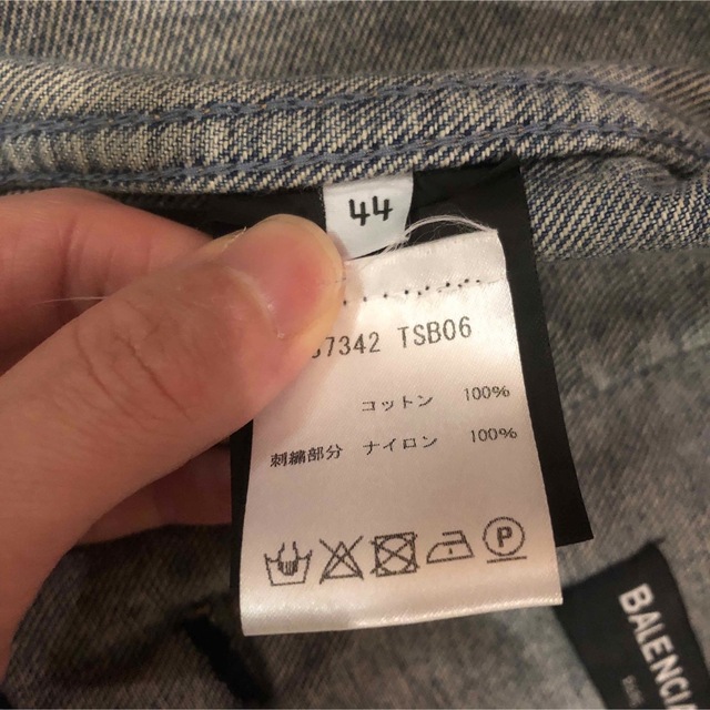 2022年最新海外 Balenciaga - バレンシアガ デニムジャケット