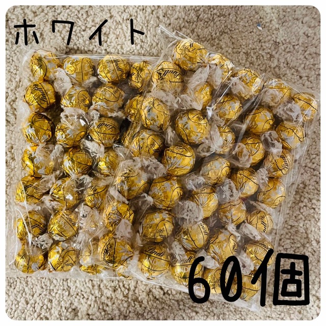 Lindt(リンツ)のリンツリンドール☆60個 食品/飲料/酒の食品(菓子/デザート)の商品写真