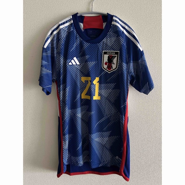 【新品・未使用】2022サッカーW杯　JFA 侍ブルーユニフォーム　 スポーツ/アウトドアのサッカー/フットサル(ウェア)の商品写真