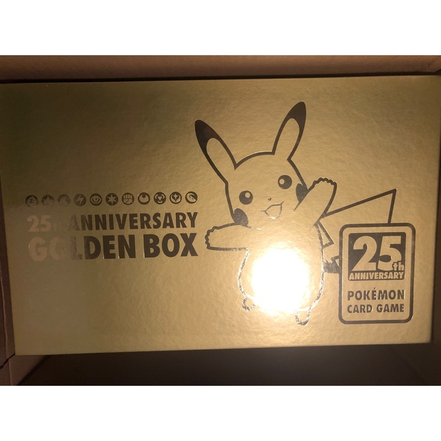 【新品未開封】ポケモンカード　25thanniversary　ゴールデンボックスBox/デッキ/パック