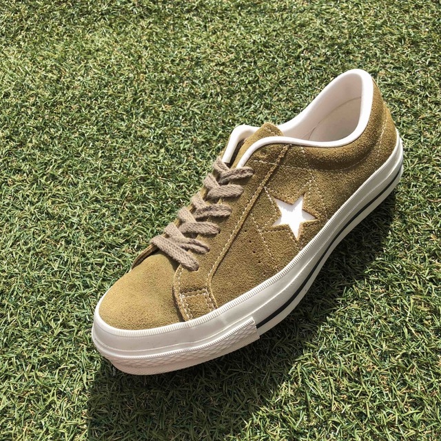 正規取扱販売店 美品24.5 日本製!converseコンバース ワンスター