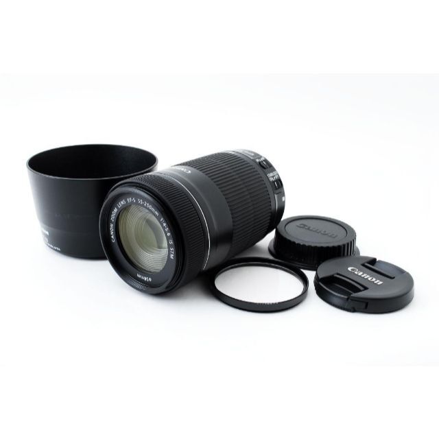 【美品】Canon EF-S 55-250mm F4-5.6 IS STM