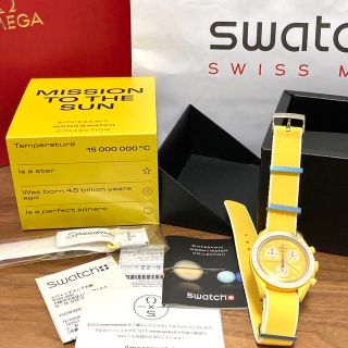 スウォッチ(swatch)のオメガ NATOベルト ムーンスウォッチ Mission to the SUN (腕時計(デジタル))