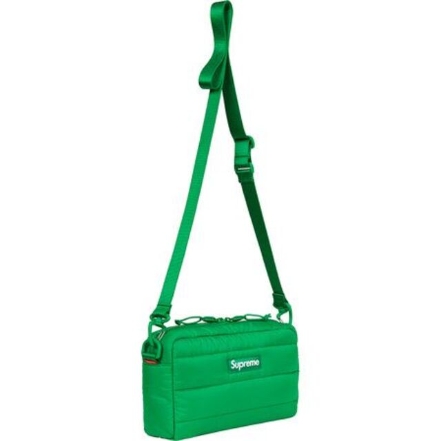 supreme puffer side bag　グリーン Green 3