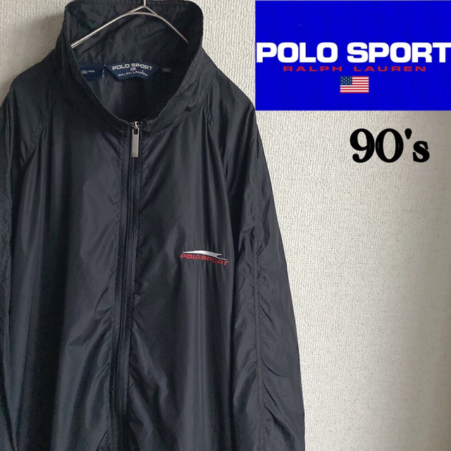 POLO RALPH LAUREN - 90s POLO SPORT ナイロン ジャケット ブルゾン ...