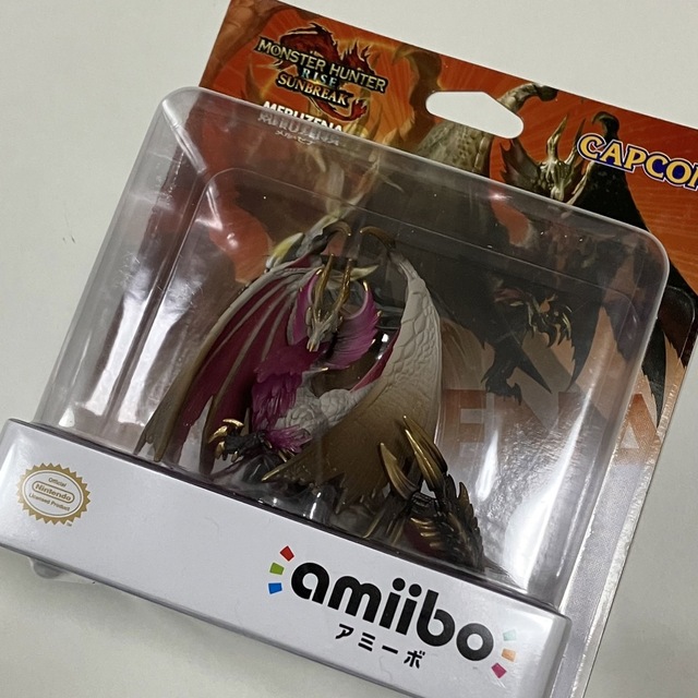 CAPCOM(カプコン)のamiibo メル・ゼナ モンスターハンター アミーボ エンタメ/ホビーのフィギュア(ゲームキャラクター)の商品写真