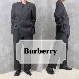 高評価の贈り物 【希少】バーバリー Burberry セットアップ ダブル 90s
