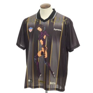 シュプリーム(Supreme)の【中古】シュプリーム Supreme 2022年春夏 Aeon Flux Soccer Jersey サッカージャージー 半袖Ｔシャツ【サイズXL】【メンズ】(Tシャツ/カットソー(半袖/袖なし))