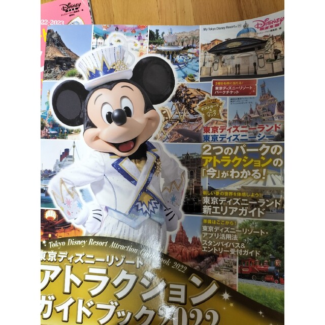 ディズニー　ガイドブック　2022 2023 エンタメ/ホビーの本(地図/旅行ガイド)の商品写真