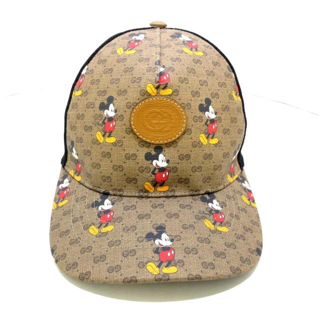 通販 人気】 XL キャップ グッチ - Gucci 60cm美品 DISNEY キャップ