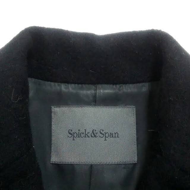 Spick & Span(スピックアンドスパン)のスピック&スパン コート サイズ38 M - 黒 レディースのジャケット/アウター(その他)の商品写真