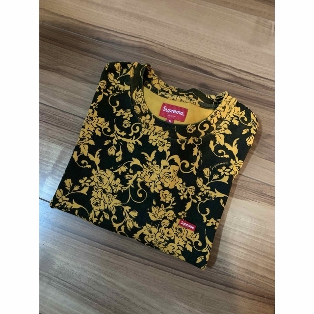 Supreme Small Box Tee L Black Floral