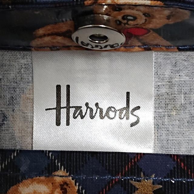 Harrods(ハロッズ)のハロッズ トートバッグ - チェック柄/クマ レディースのバッグ(トートバッグ)の商品写真