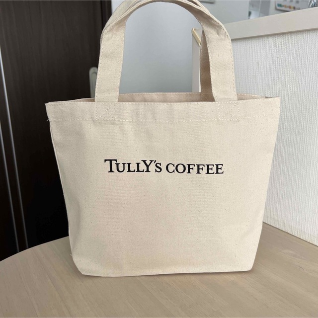 TULLY'S COFFEE(タリーズコーヒー)の未使用TULLY's COFFEEキャンバスバッグ☆ レディースのバッグ(トートバッグ)の商品写真