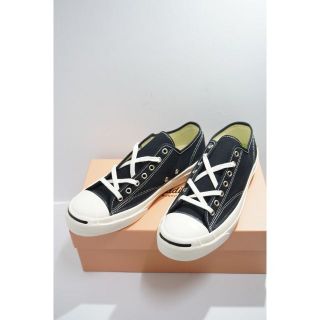 コンバース(CONVERSE)の新品同様2021年製 コンバース アディクト ジャック パーセル 黒1129M▲(スニーカー)