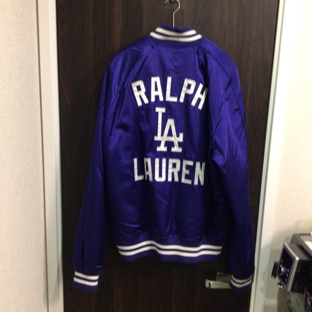 POLO RALPH LAUREN(ポロラルフローレン)の「イシト様専用」Polo Ralph Lauren MLB ジャケット Lサイズ メンズのジャケット/アウター(スタジャン)の商品写真
