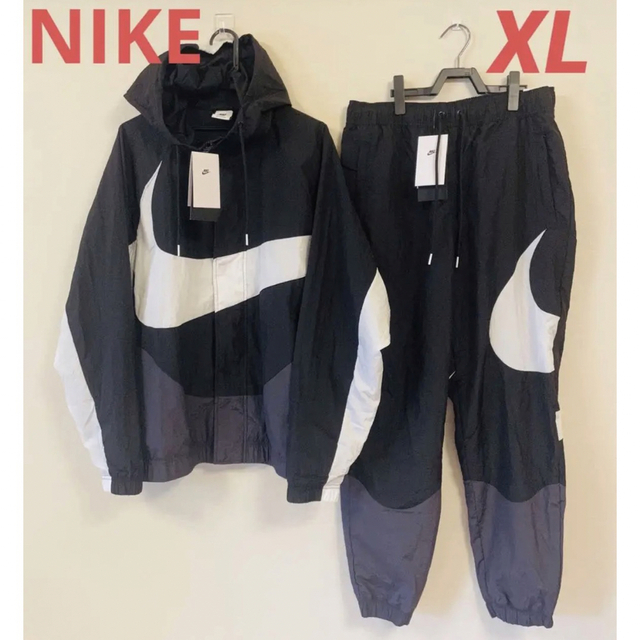 希少サイズ　ナイキ NIKE ビッグ スウッシュ ウーブン上下 セット　XL