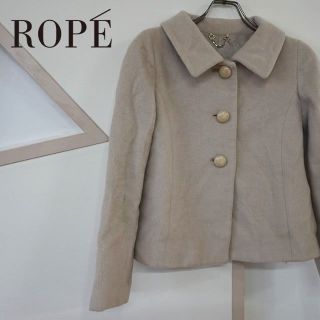 ロペ(ROPE’)のROPE ショート丈 コート ベージュ 4805609(その他)