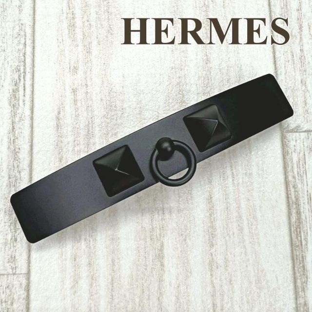 Hermes - エルメス バレッタ ヘアアクセサリー カプリス メドール