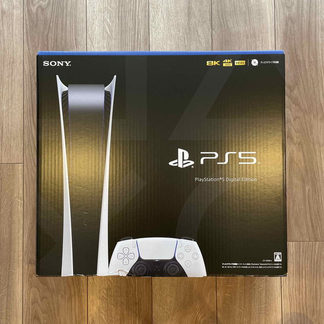 【新品未使用】PlayStation 5 デジタル・エディション エンタメ/ホビーのゲームソフト/ゲーム機本体(家庭用ゲーム機本体)の商品写真